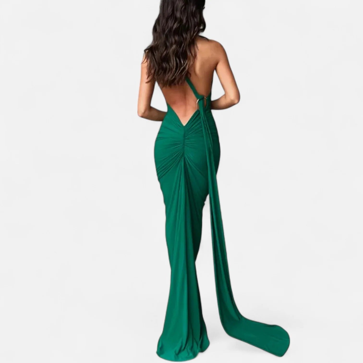 Westlyn™ | Women’s Backless Scarf-Tie Evening Dress