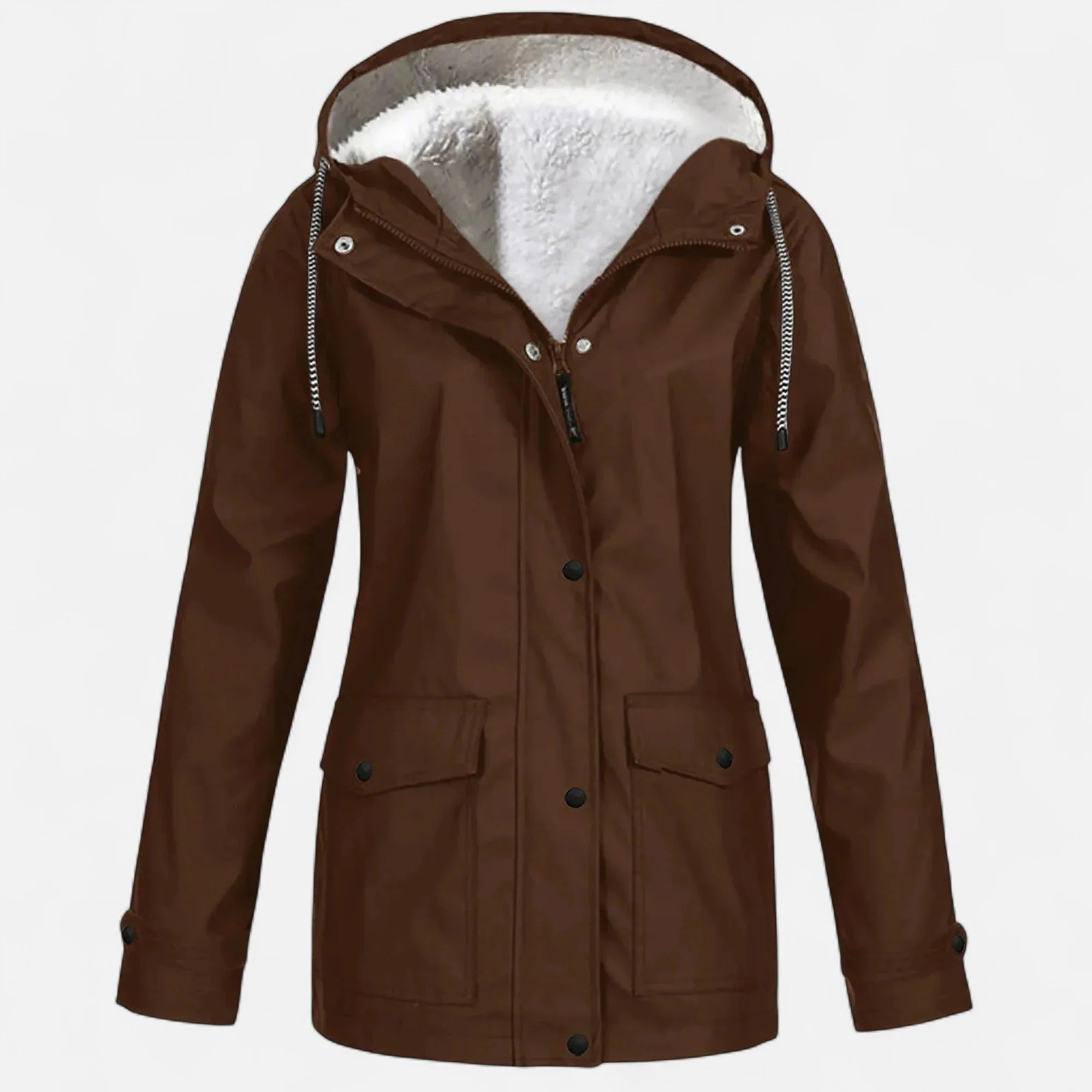 Westlyn™ | Women’s Hooded Plush Ski Coat