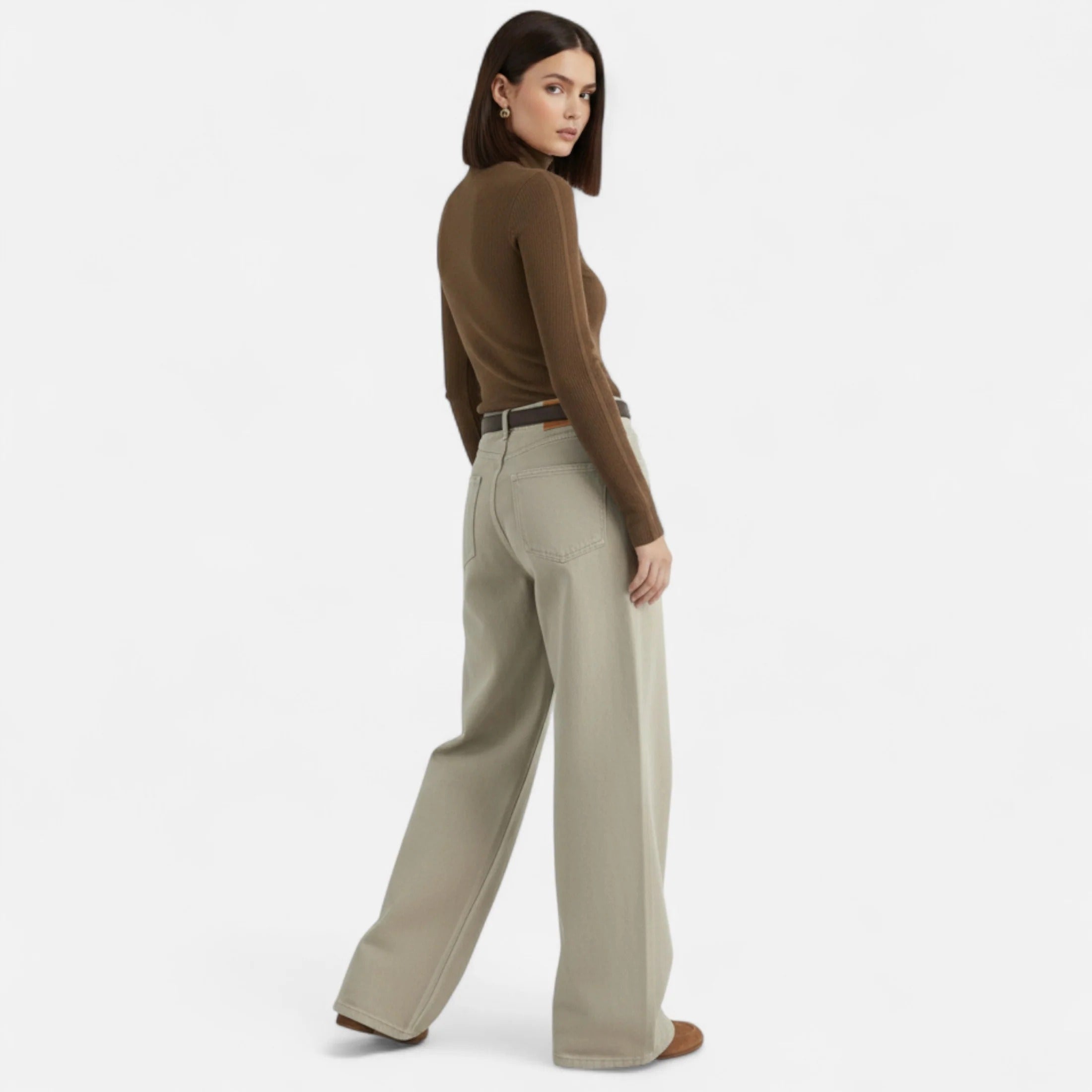 Westlyn™ | Women’s High-Waist Cotton Trousers